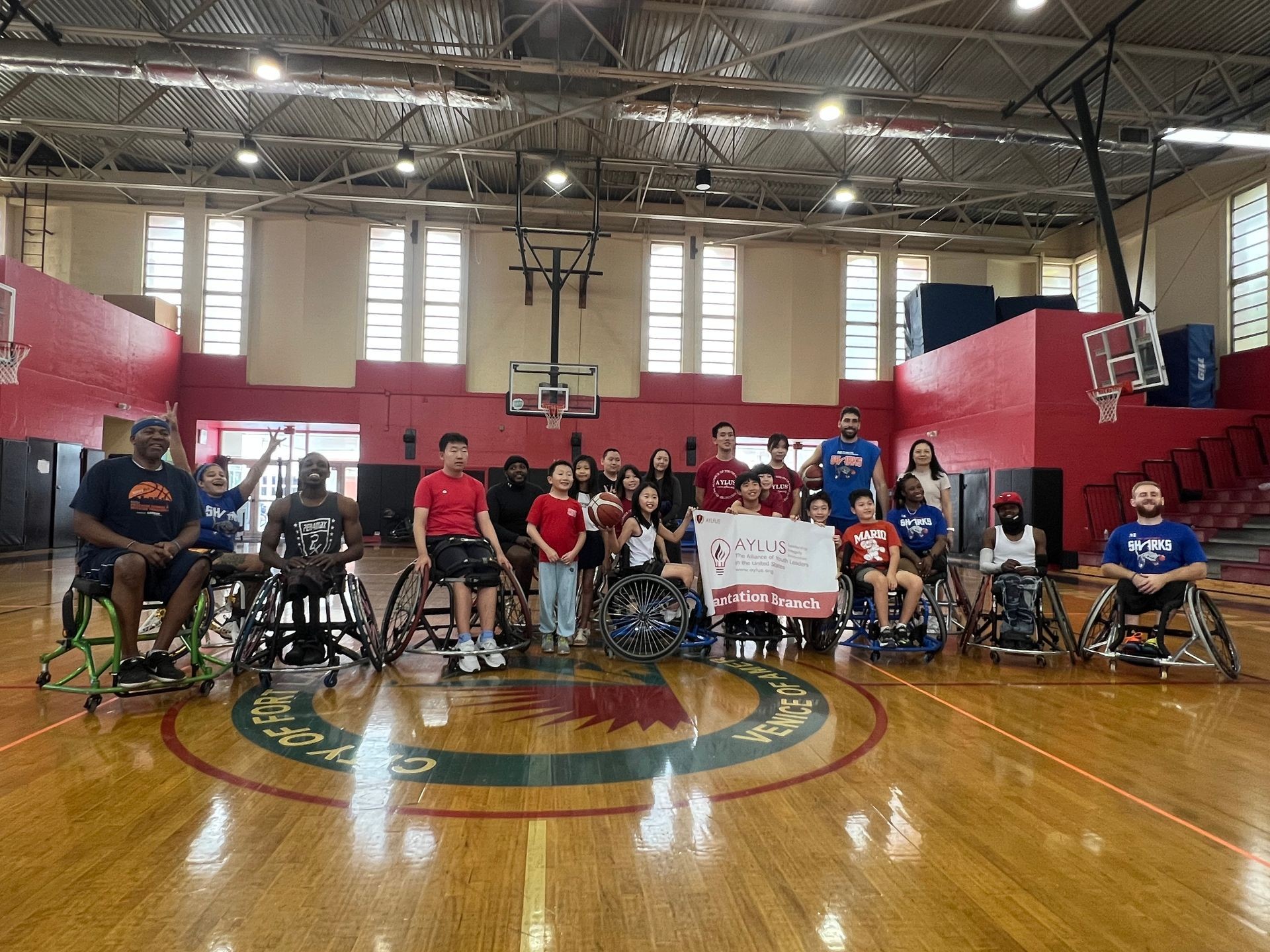 WHEELCHAIR BASKETBALL EXPERIENCE (at our gym)