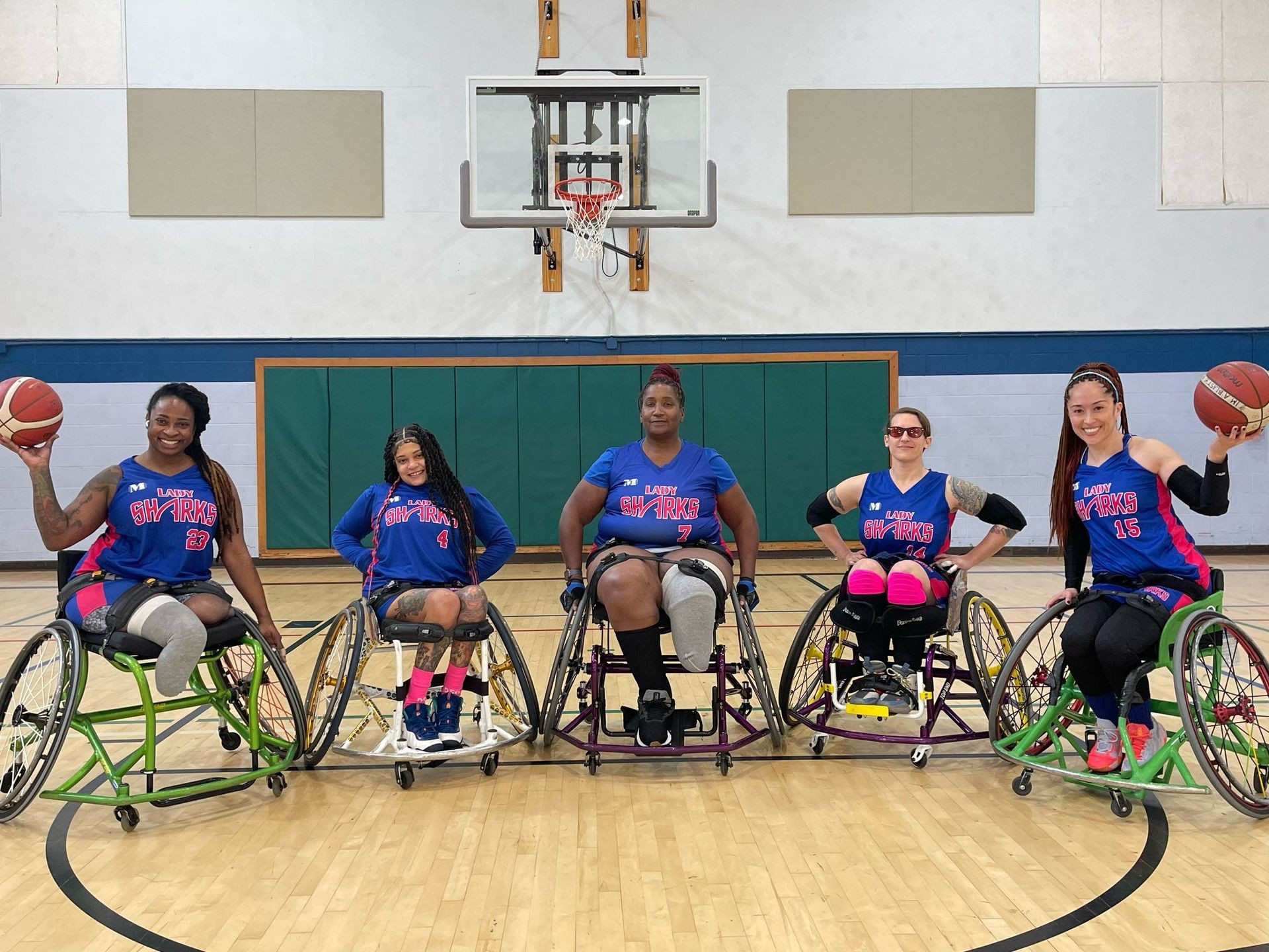 Wheelchair Basketball Training